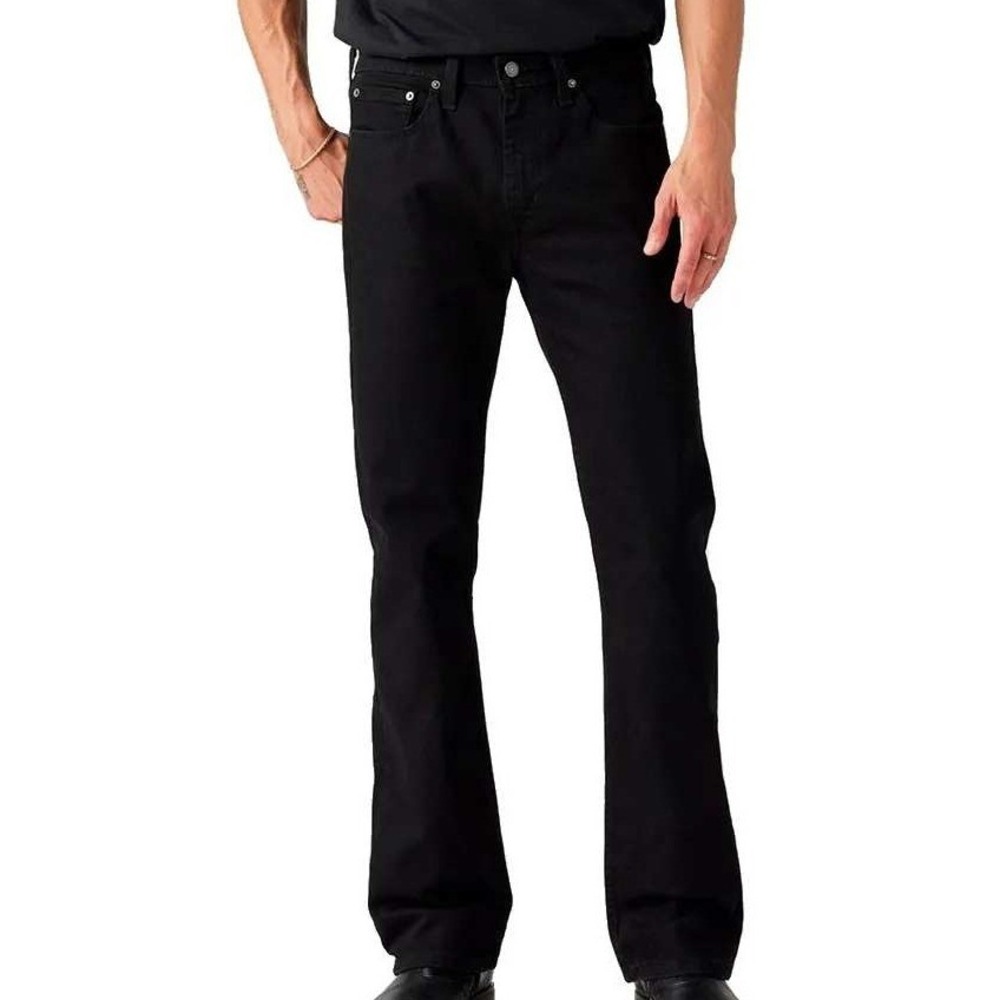 NWT Levis 537 Western Bootcut Jeans Men's 31x32 Black Stretch Denim Cowboy Pants